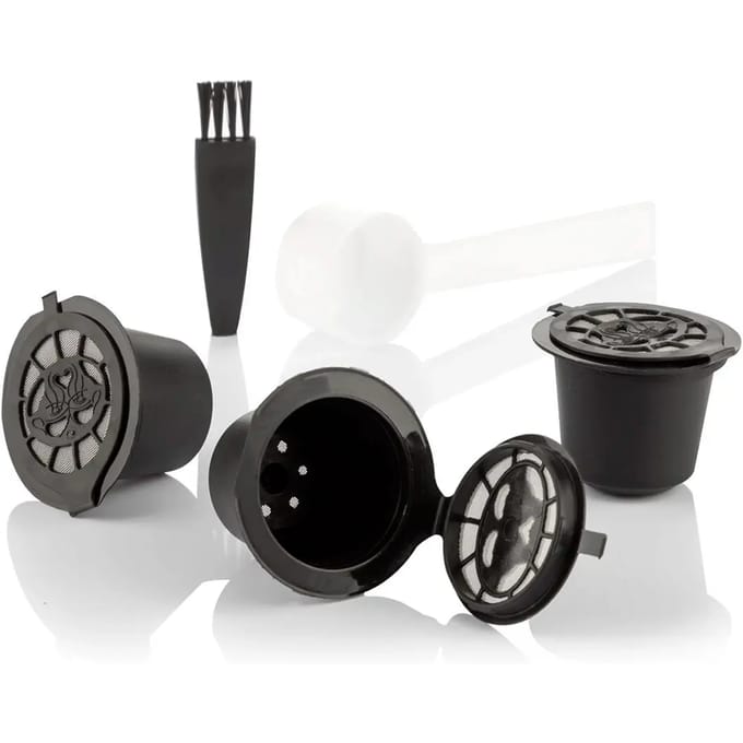 Set van 3 herbruikbare koffiecapsules Recoff InnovaGoods