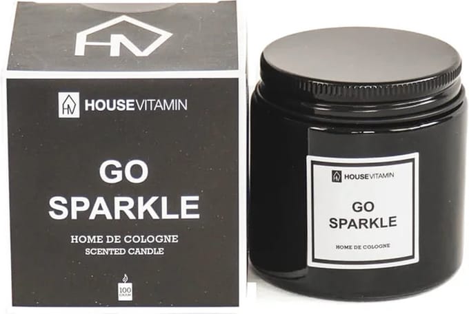 Housevitamin - geurkaars - go sparkle -100 gr