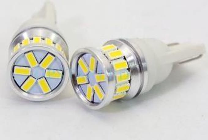 2x T10 W5W-20-3014 SMD Canbus 380lumen