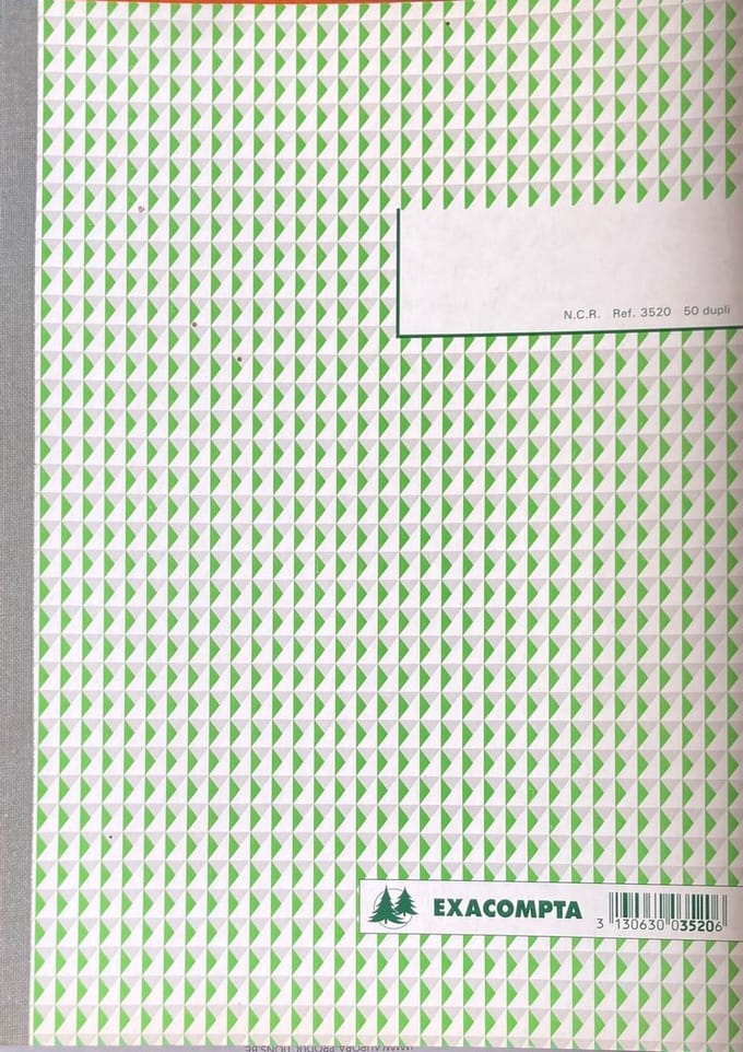 Exacompta - dagboek - 50 dupli