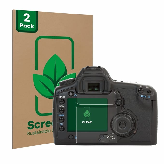 2 Stuks Screenprotector voor Canon EOS 5D - Hoogwaardige Beschermfolie transparant