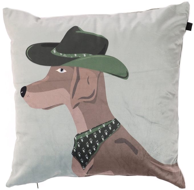 Overseas Kussen Bob - 45x45 cm - Soft Green