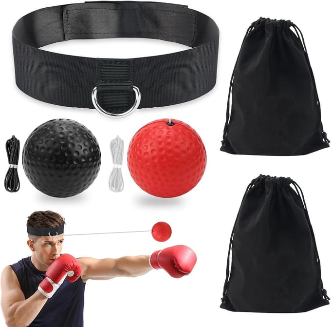 Boksreflexbalset voor Reactietraining en Behendigheid
