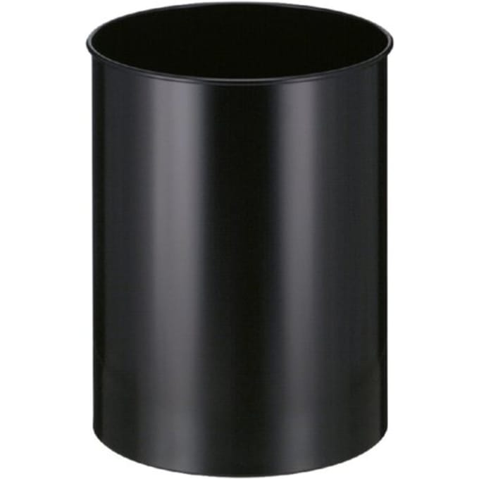 Papierbak Vepabins rond Ø33.5cm 30 liter zwart