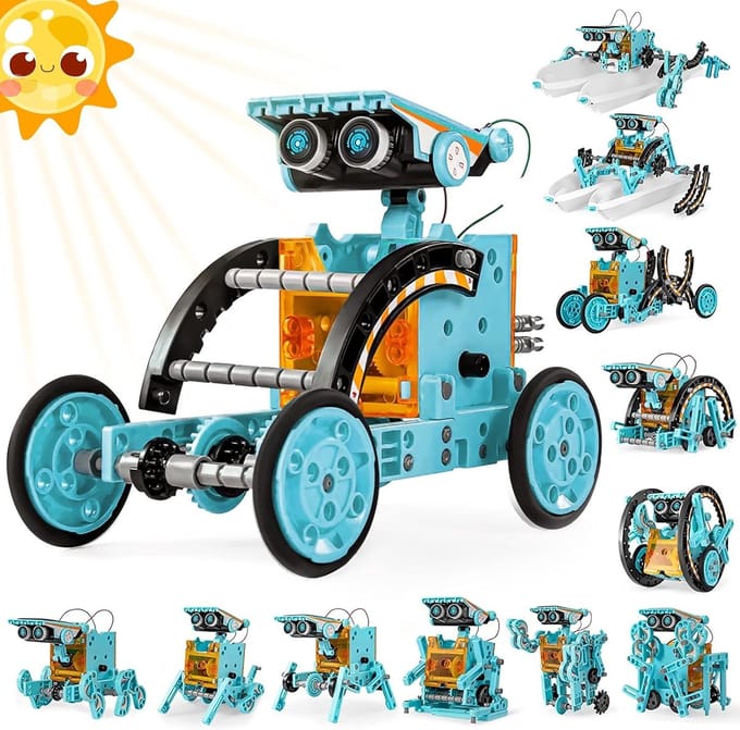 Robot Bouwpakket - Robot - Robot Bouwen - Experimenteerset - DIY Bouwpakket - Bouwsets
