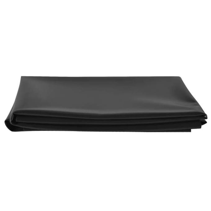 Doublure d'étang - Maison Exclusive - PVC 0,5 mm - 1 x 8 m - Noir noir