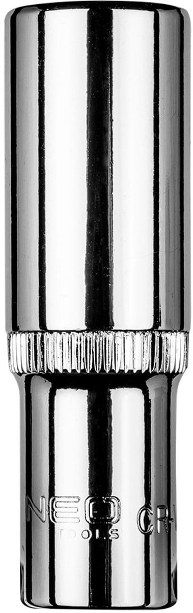 NEO Serie - Lange Zeskantige Dopsleutel - 3/8" - Chroom-Vanadium Staal - 14 mm