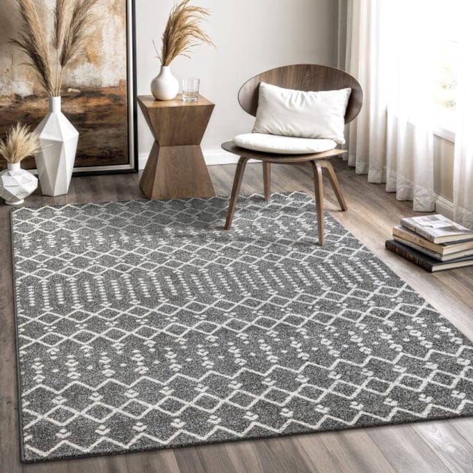 Muratap Boho nomade | laagpolig vloerkleed | modern tapijt | woonkamer, slaapkamer |