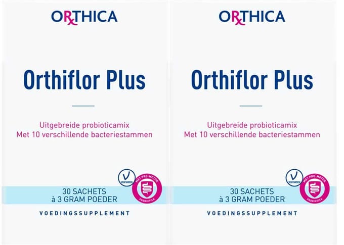 2x Orthica Orthiflor Plus biotica supplementen 30 sachets