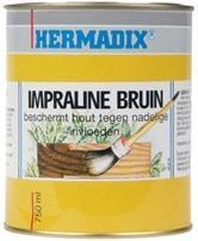 Hermadix impraline bruin - 750 ml.