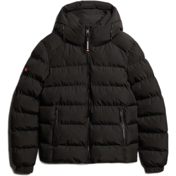 Superdry HOODED SPORTS PUFFER JACKET Heren Jas - Maat M
