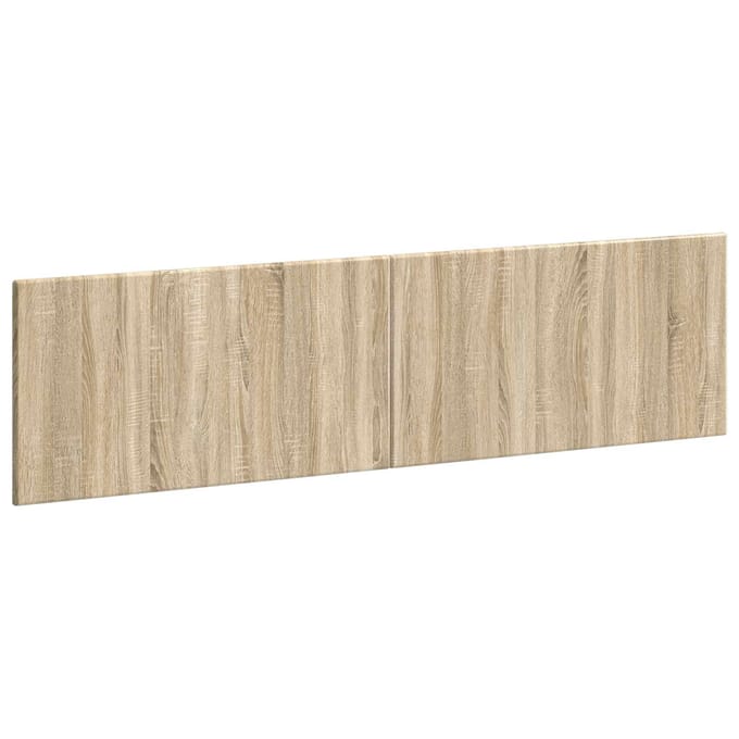 vidaXL - Wandgemonteerd - Hoofdbord - BREDA - Sonoma - Eiken - Bewerkt - hout