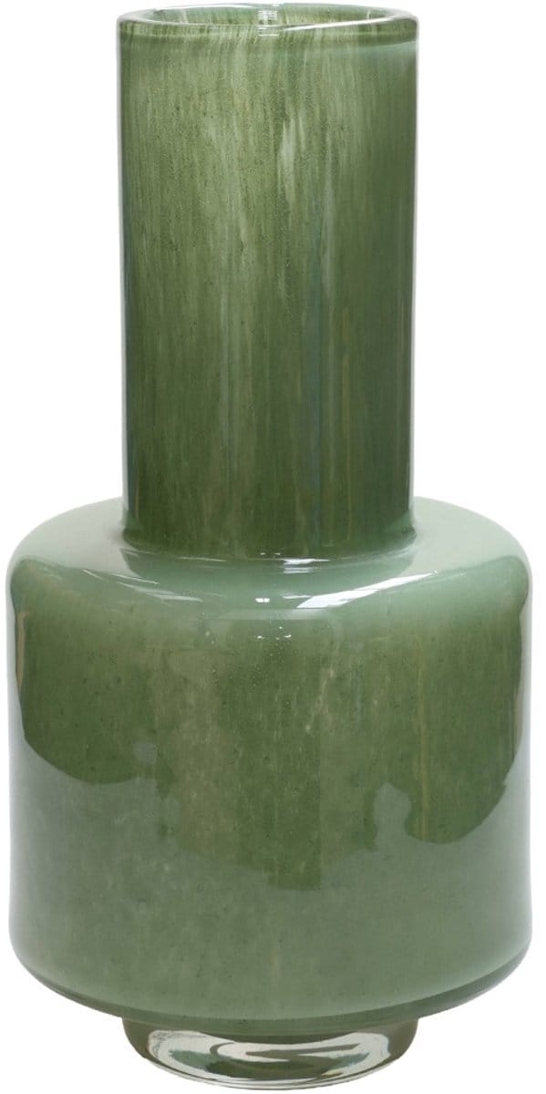 Vaas Volta Elite | Groen | Mondgeblazen glas | Ø19 x H36 cm