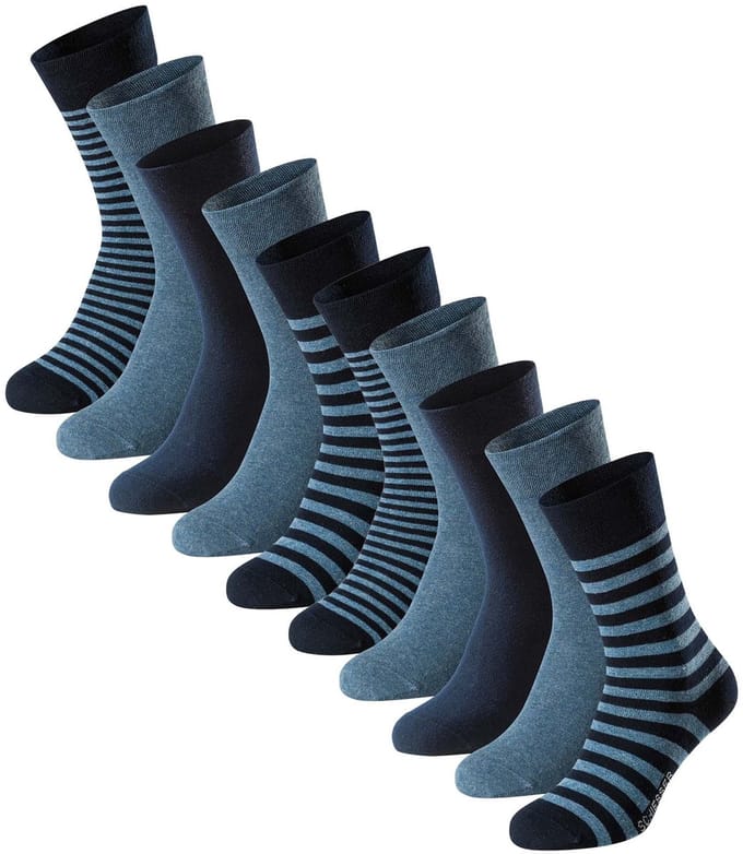 SCHIESSER Sokken Bluebird 10P Set van 10