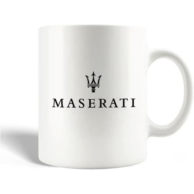 Keramische mok Maserati autofabrikant