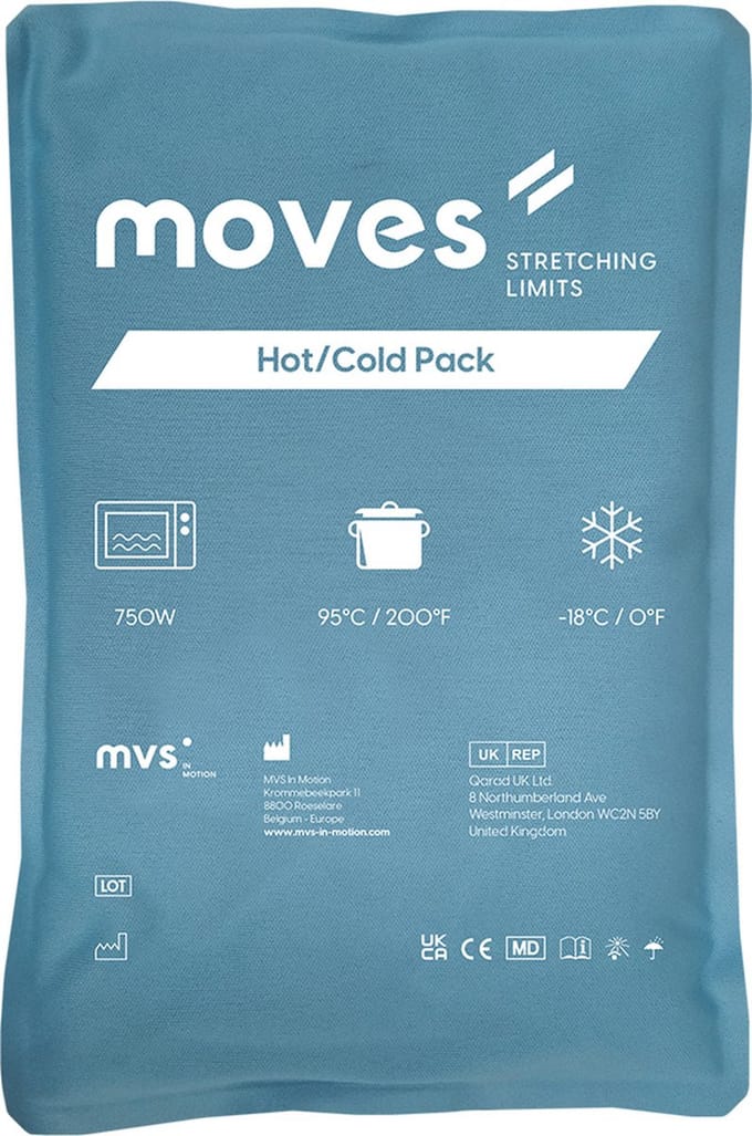 Moves Hot Cold Pack - Warm-koud kompres - Ice pack - Natuurlijke klei - Maat: Large (25 x 35 cm)