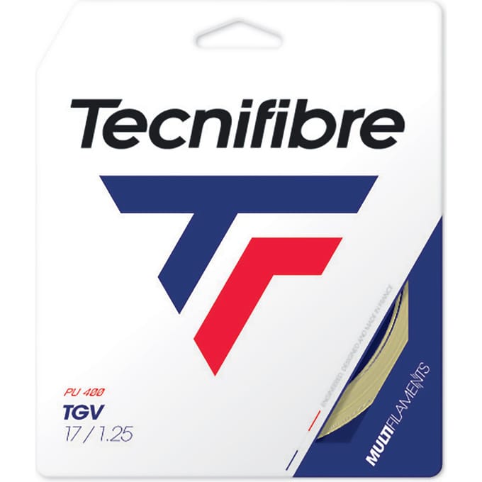 Tecnifibre TGV Tennis String Set 12m Natuurlijk 1.30mm