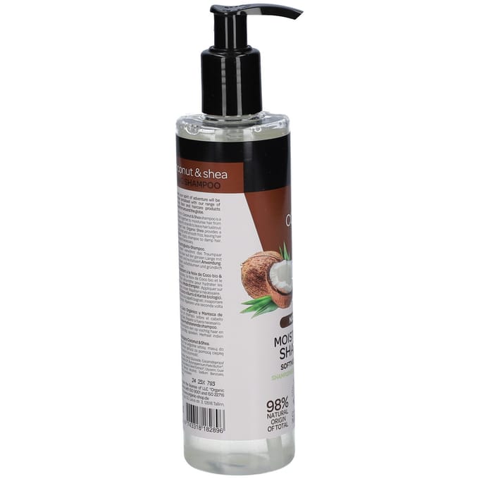 Organic Shop - Natural Moisturising Shampoo Natural Moisturizing Shampoo Coconut & Shea 280Ml