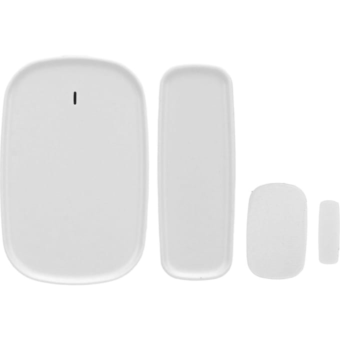 Deur Raam Sensor Detector Draadloos Open Contact Sensor WiFi APP Timer Magneet Achterkant Zelfklevend white