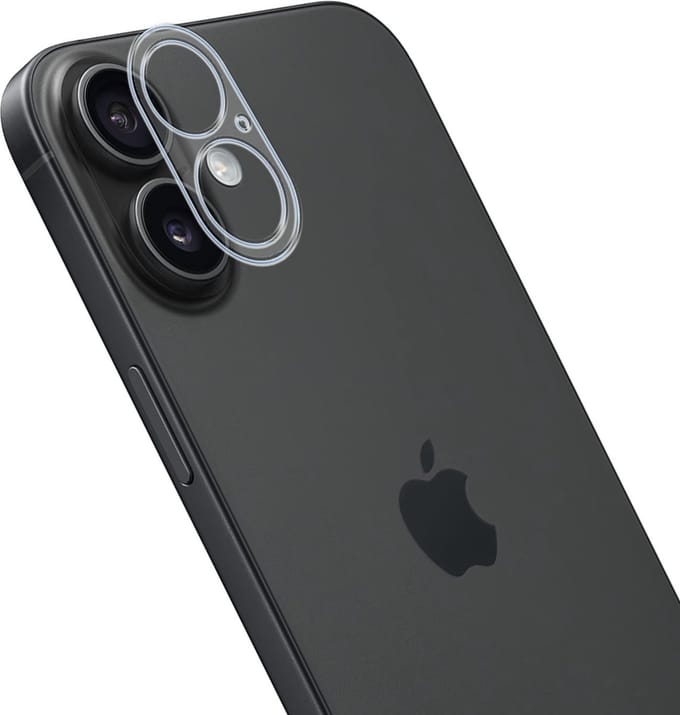 Camera Lens Protector - Geschikt voor Apple iPhone 16 - Extra Sterk - Camera Screenprotector - Beschermglas - Gehard Glas - Tempered Glass - Screen Protector