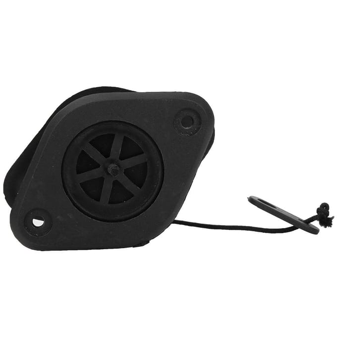 Duurzaam Zwart PVC Afvoerstop voor Opblaasbare Boten Visboot Kajak Accessoire black