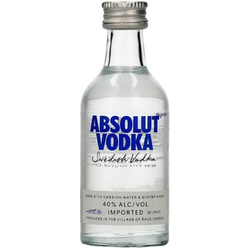 Absolut Wodka Absolut Vodka 40% Vol. 0,05l