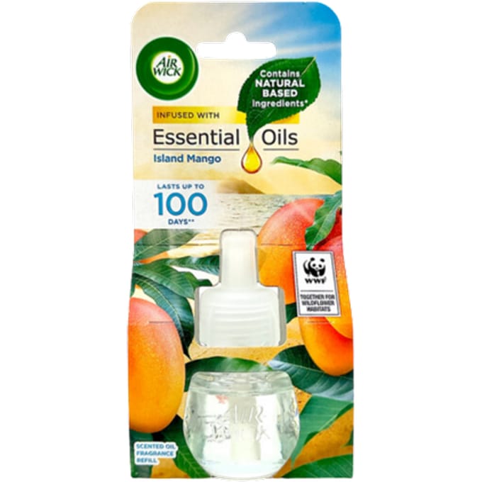 Air Wick Island Mango Geurolie Plug-In Luchtverfrisser Navulling - 19 ml