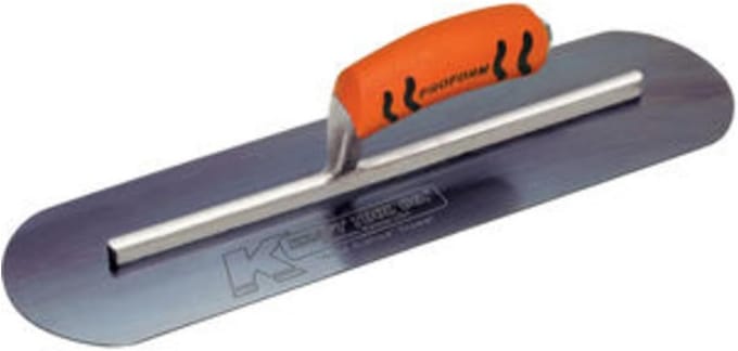 Blauwe Stalen Pooltroffel met ProForm Handvat - L-Schacht 52 x 4 Inch