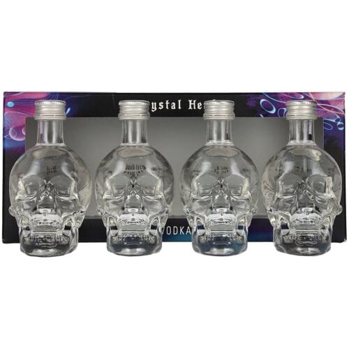 Crystal Head Wodka Crystal Head Vodka 40% Vol. 4x0,05l in geschenkverpakking