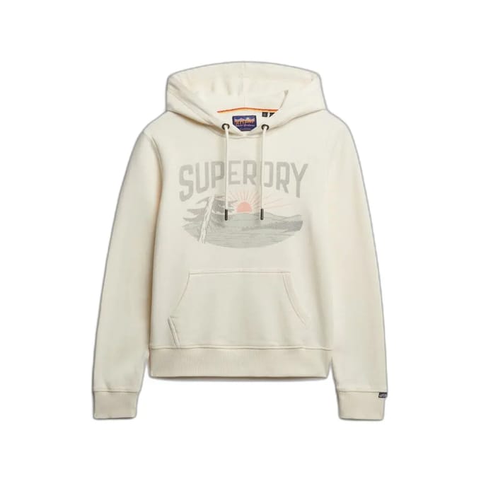 Dames Hoodie Superdry Retro Outdoor Rlxd