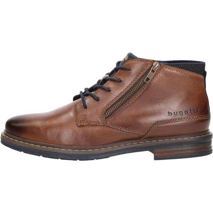 Bugatti Veterschoenen Hoog Veterschoenen Hoog - cognac - Maat 40