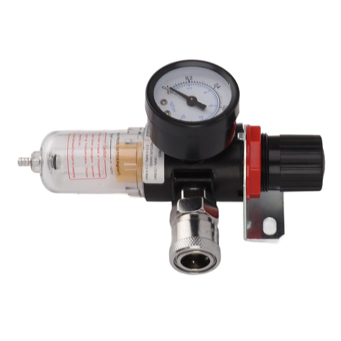 Séparateur Huile Eau 14 Pouces AFR2000 Filtre à Air Comprimé Processeur Source de Gaz avec Manomètre