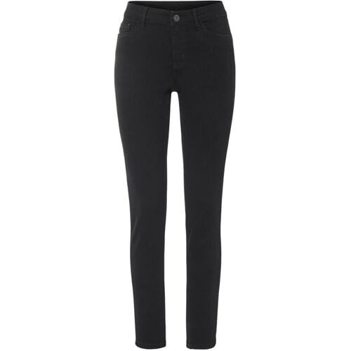 ESMARA Dames push-up jeans - Super skinny fit (Zwart, 36)