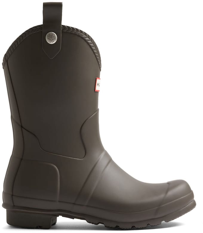 Original Cowboy Dames Regenlaarzen Rubber Bruin Waterdicht