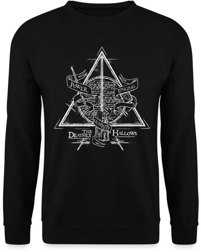 Harry Potter Deathly Hallows Sweater Heren
