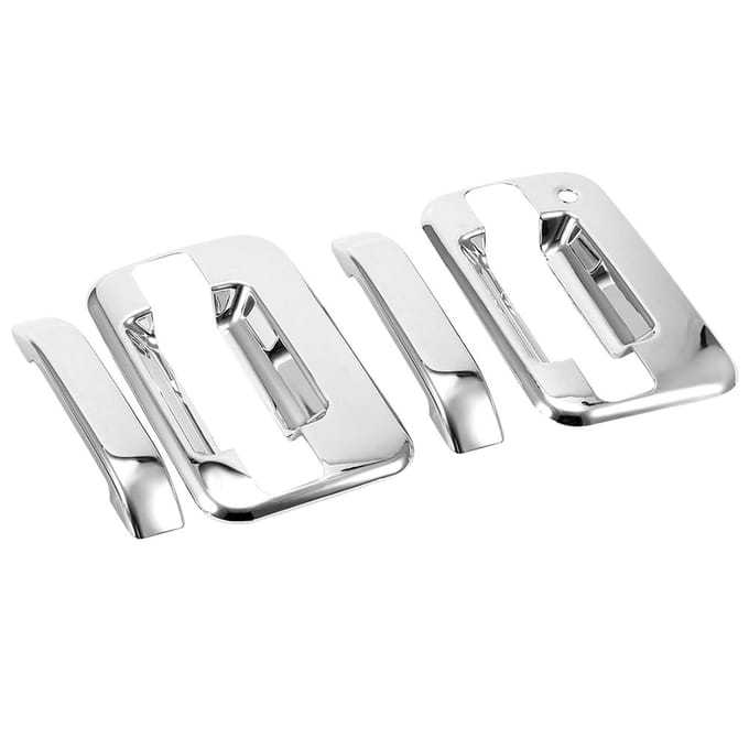 2 Set Auto Galvaniseer Deurklink Cover Trim Accessoire Past voor Mark LT 2005 2008 white