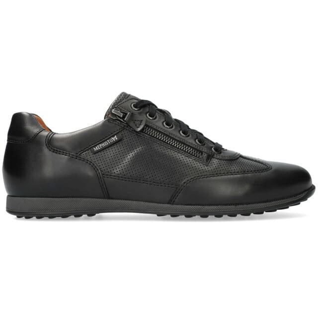 Mephisto Leon - heren sneaker - zwart - maat 40 (EU) 6.5 (UK)