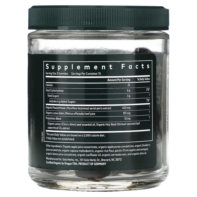 Gaia Herbs, Relax, 45 gommes