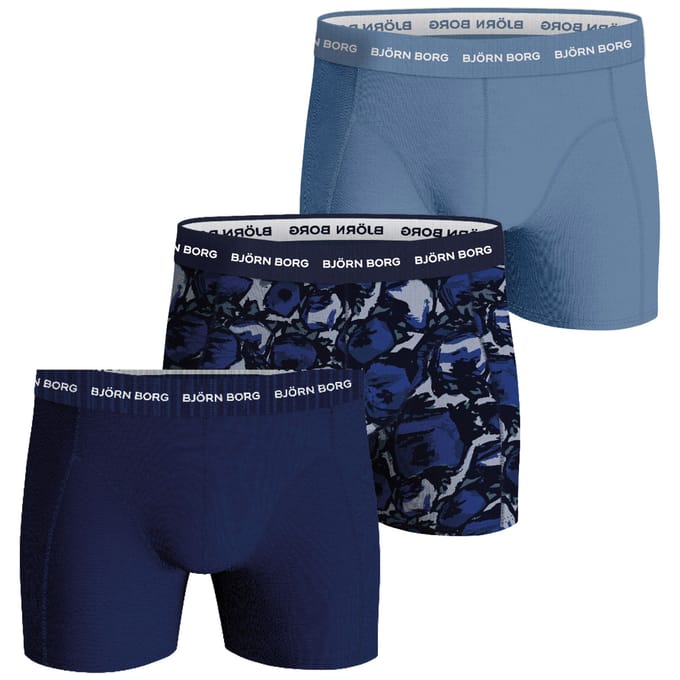 Björn Borg Cotton Stretch Boxershorts Heren (3-pack) - Maat M