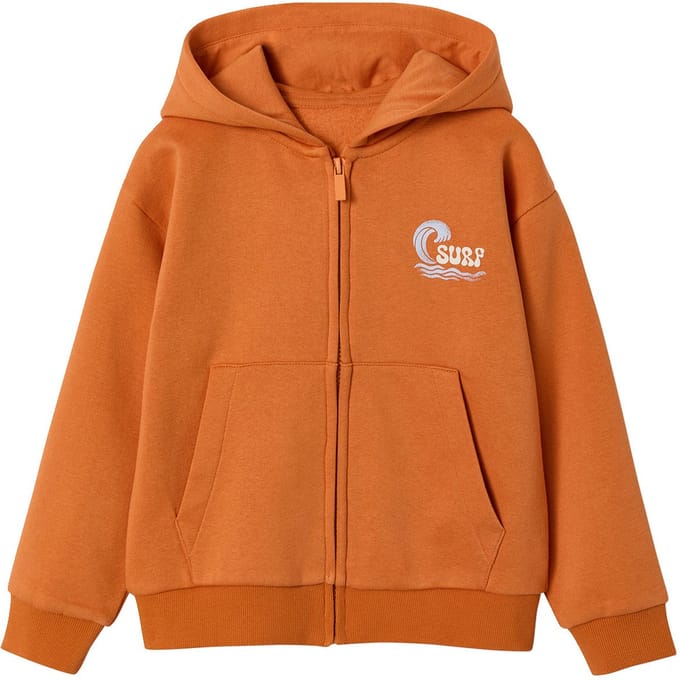 Vertbaudet Sweater met rits voor jongens met capuchon
