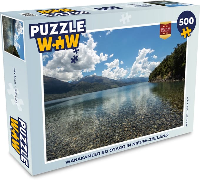 Puzzel Meer - Steen - Boom - Legpuzzel - Puzzel 500 stukjes