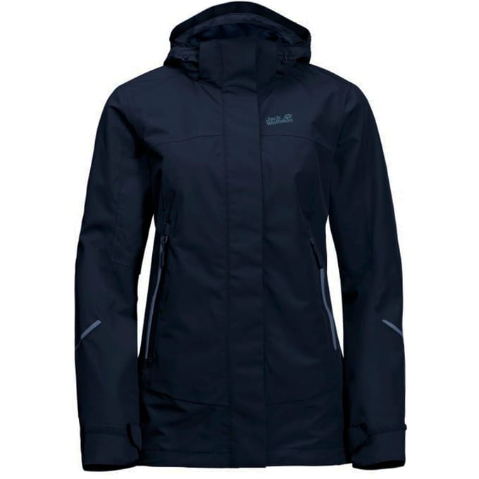 Jack Wolfskin Onyx dames marine jas