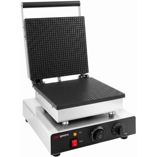 GGM Gastro Wafelijzer - Los - Handmatig - 1,75 kW - Vorm: hoorntjes, stroopwafels - Bakplaten met tefloncoating