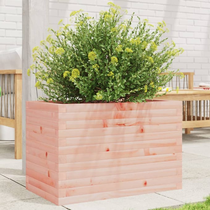 vidaXL - Plantenbak - 70x40x45,5 - cm - massief - douglashout
