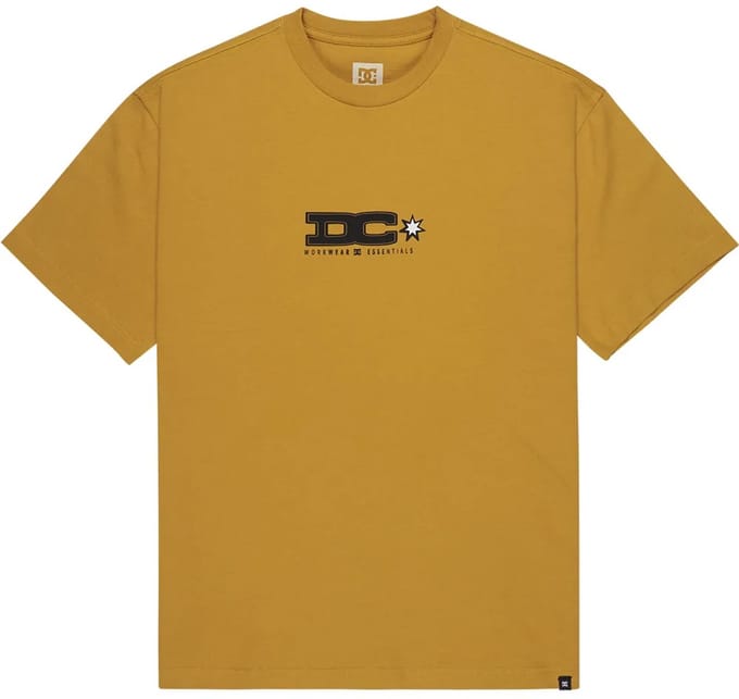 Dc Shoes Tig Master T-shirt Met Korte Mouwen Geel M Man