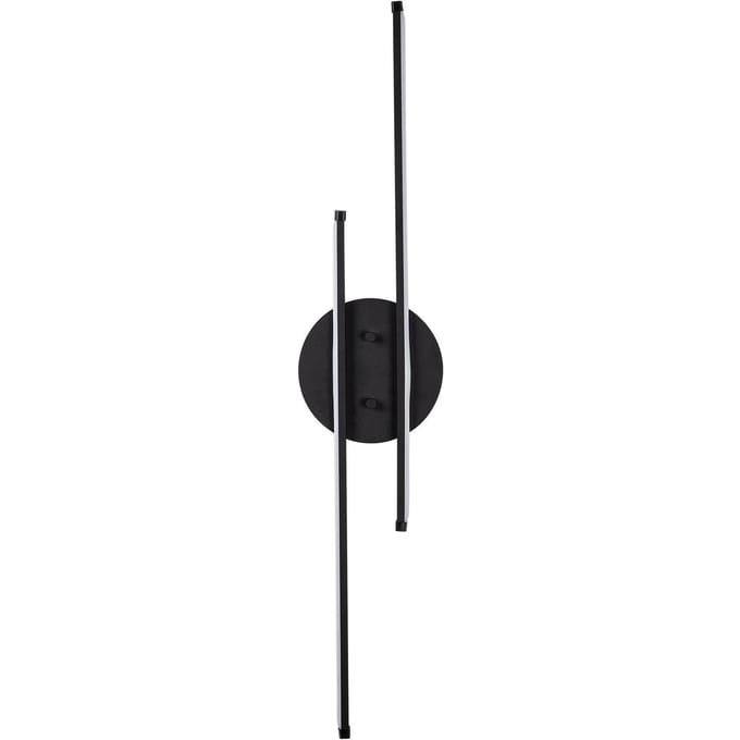Asir - Wandlamp - Zwart - 17 x 86 x 5
