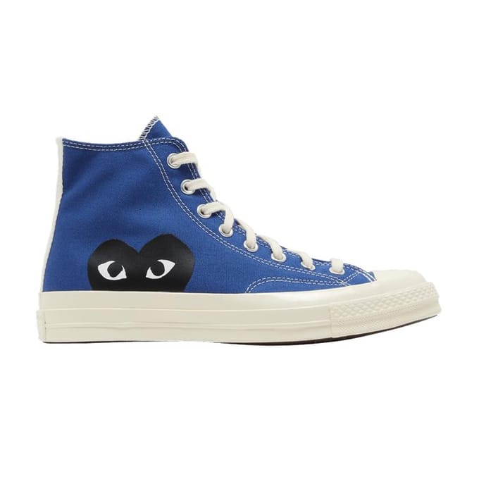 Comme des Garçons PLAY x Converse Chuck 70 High 'Blue Quartz' 37 white