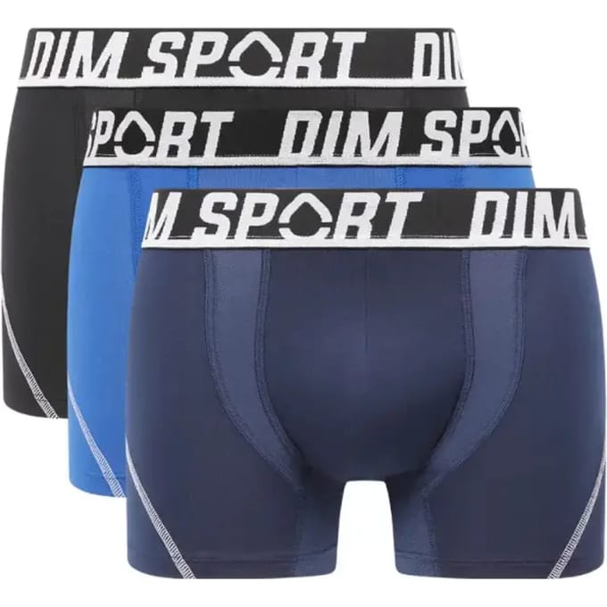 Pack-3 Boxershorts aus atmungsaktivem Stoff D08EW Herren