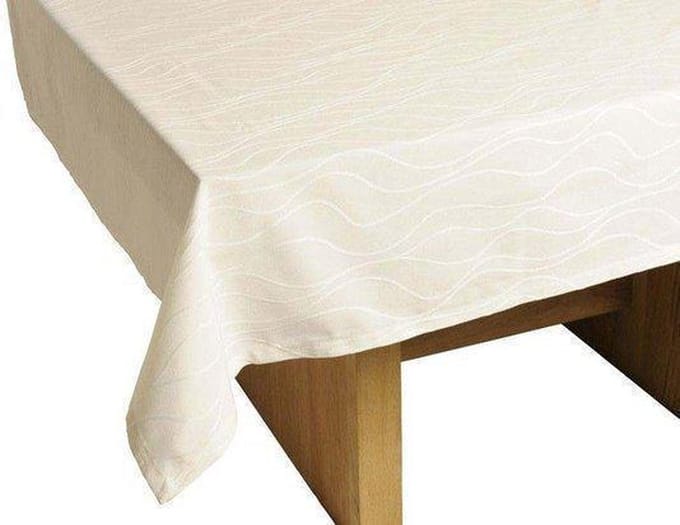 2lif Tafelkleed Cesano - 140 cm x 180 cm - Wit