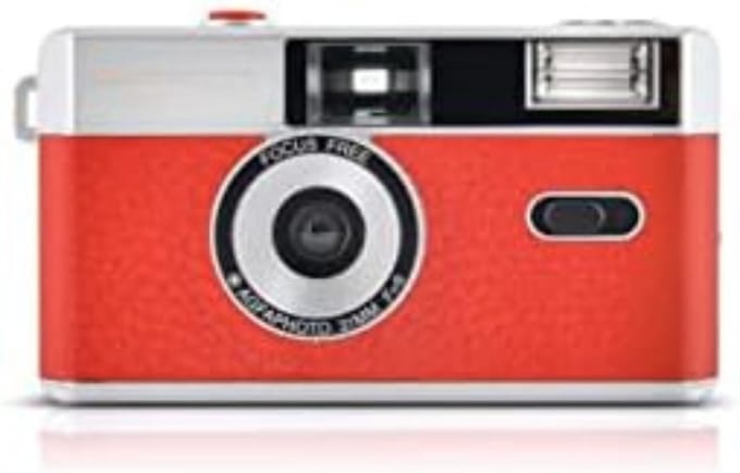 Analoge Camera - Analog Camera - Alanloge Camera's - Rood